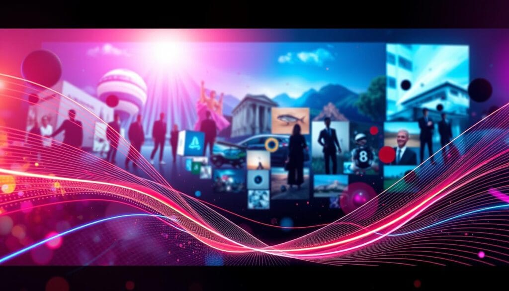 stock media and dynamic effects